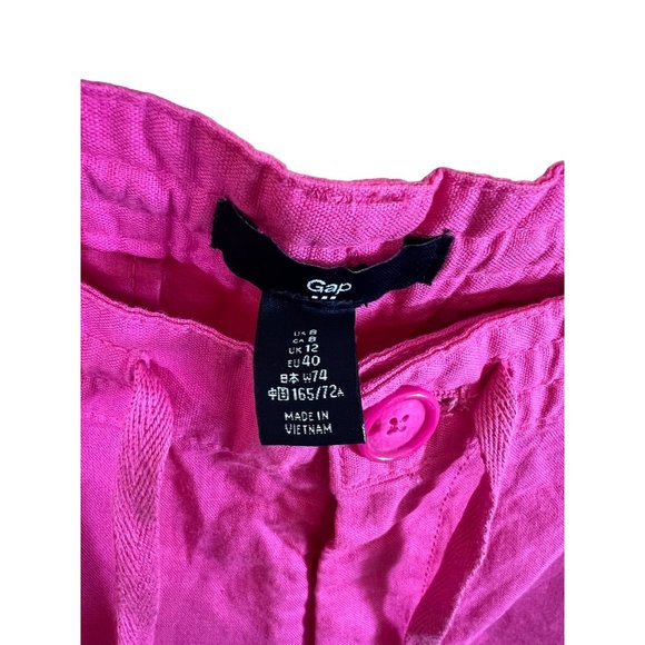GAP Happy Pink Light Weight Shorts with Draw String Size 8 - Picture 4 of 11